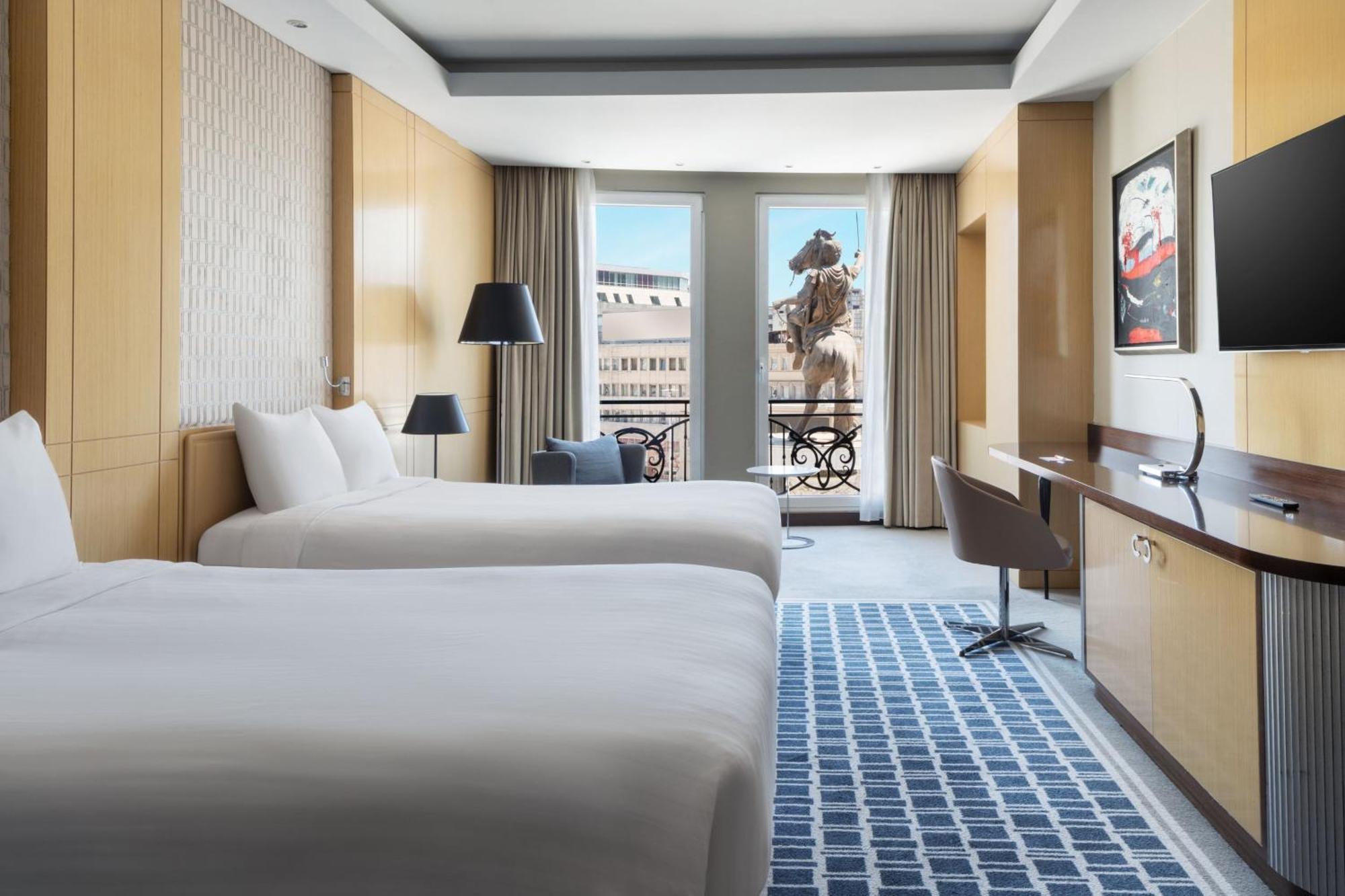 Twin Room Square View 2 Twin or Single Beds