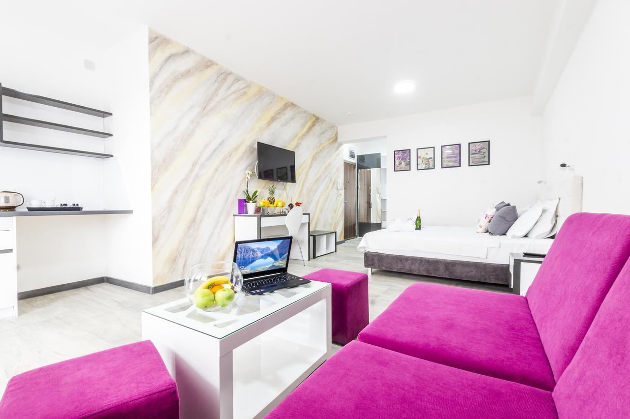 Superior Studio-Apartment mit Balkon und Stadtblick